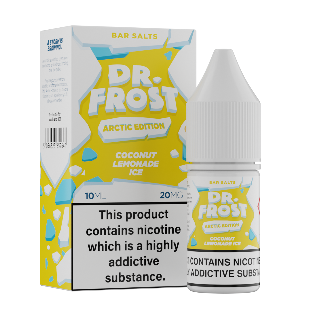 Dr Frost Arctic Coconut Lemonade Ice 10ml Nic Salt