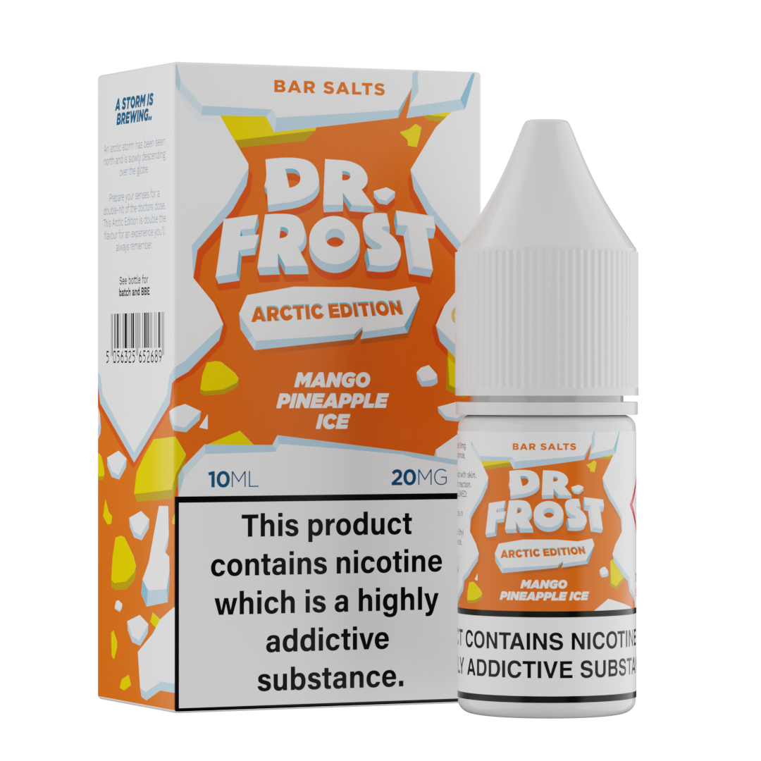 Dr Frost Arctic Mango pineapple Ice 10ml Nic Salt