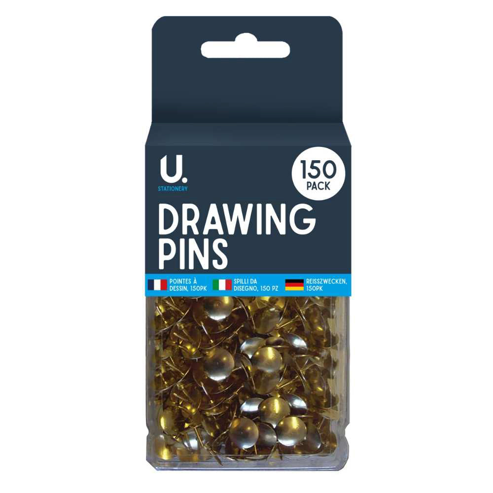 Drawing Pins, 150pk