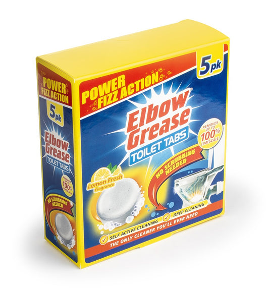 Elbow Grease Toilet Tablets 5 x 30g Lemon