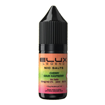 Elux Legend Salts Cherry Sour Raspberry 10ml Nic Salt