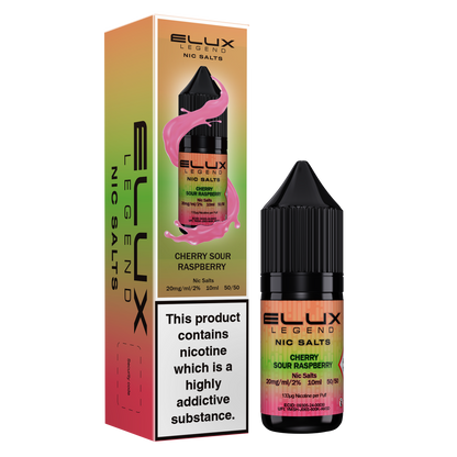 Elux Legend Salts Cherry Sour Raspberry 10ml Nic Salt