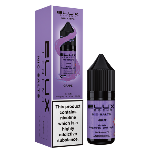 Elux Legend Salts Grape 10ml Nic Salt