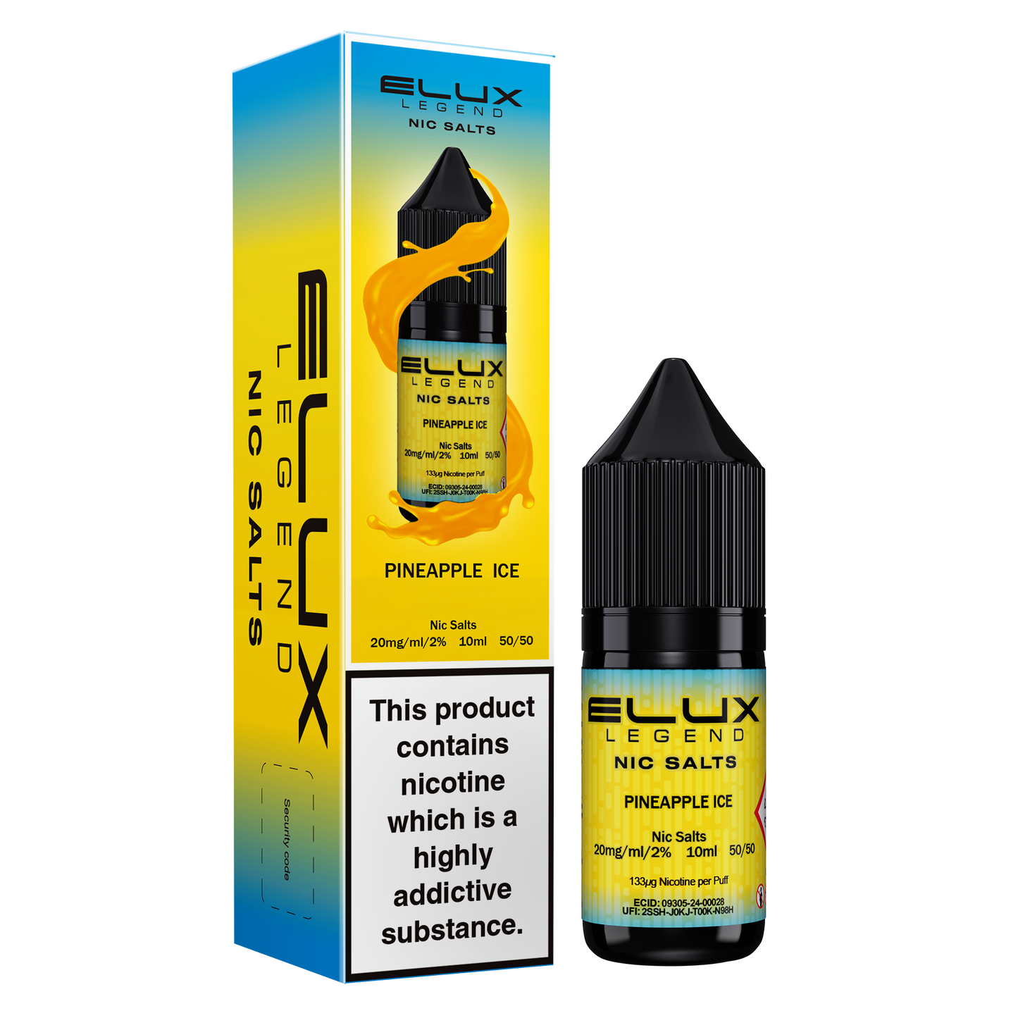 Elux Legend Salts Pineapple Ice 10ml Nic Salt