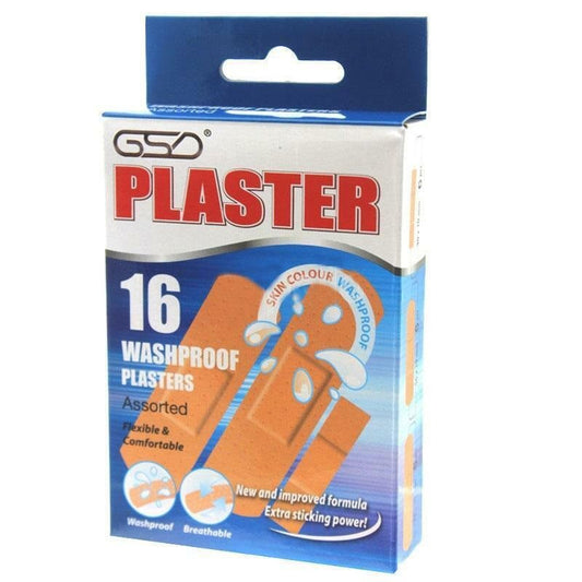 GSD Washproof Plasters 16pcs