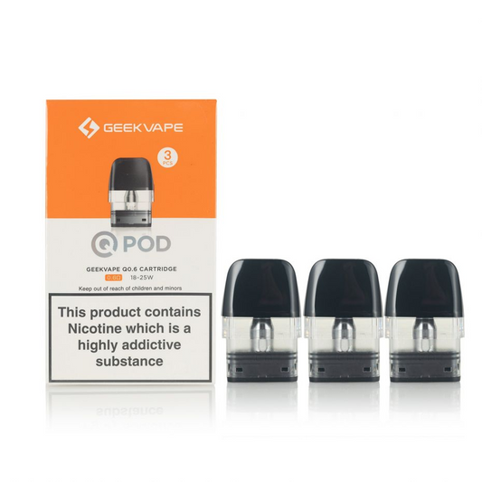 Geekvape Q Series Replacement Pods 3 Pack