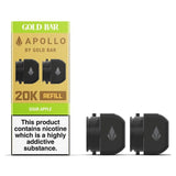 Gold Bar Apollo Prefilled Pods - 2PK
