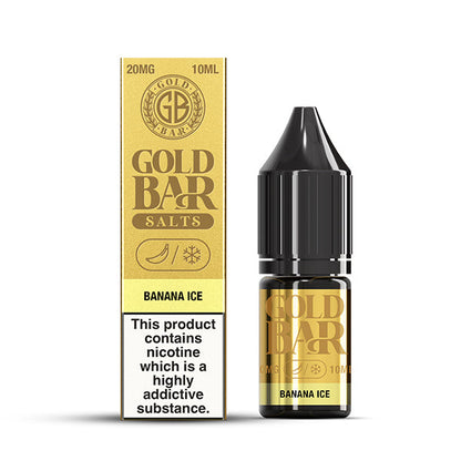 Gold Bar Banana Ice 10ml Nic Salt