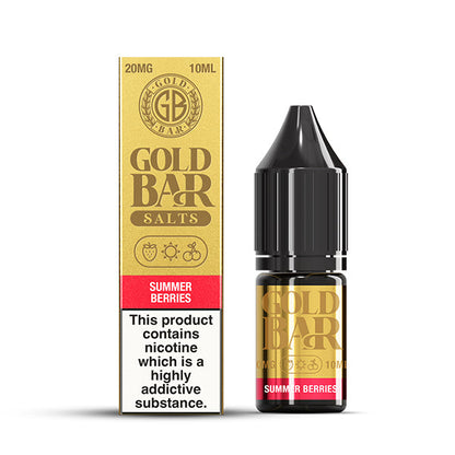 Gold Bar Summer Berries 10ml Nic Salt