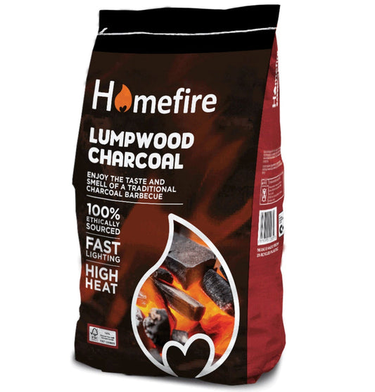 Homefire Lumpwood Charcoal 4kg