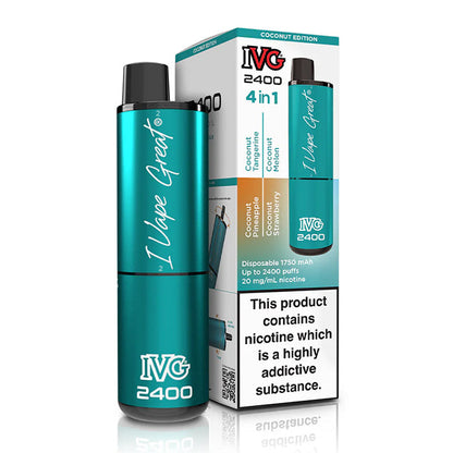 IVG 2400 4 in 1 Rechargeable Pod Kit