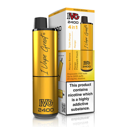 IVG 2400 4 in 1 Rechargeable Pod Kit