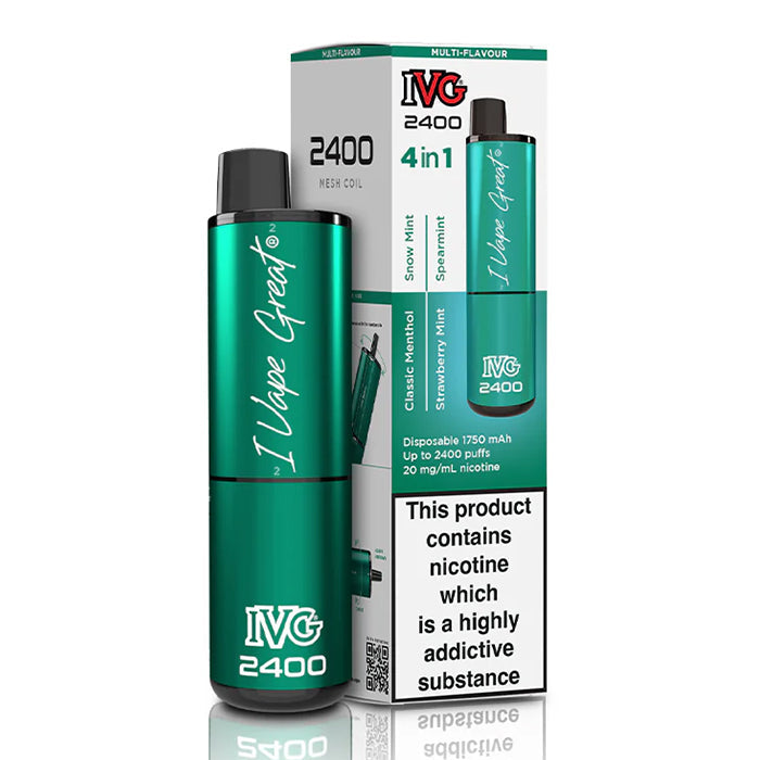 IVG 2400 4 in 1 Rechargeable Pod Kit