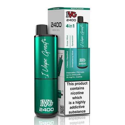IVG 2400 4 in 1 Rechargeable Pod Kit