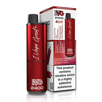 IVG 2400 4 in 1 Rechargeable Pod Kit