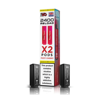 IVG 2400 Reload 2in1 Prefilled Pods - FIzzy Cherry