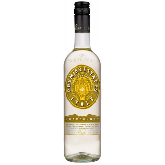 Premier Estates Italian Chardonnay White Wine 6 x 70cl