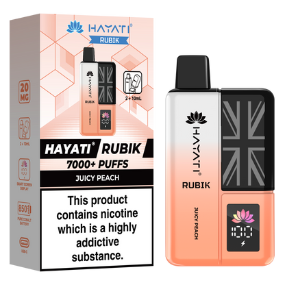 Hayati Rubik 7000+ Puff Prefilled Vape Kit