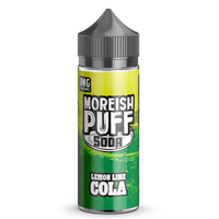 Soda Lemon/Lime Cola E-Liquid by Moreish Puff 100ml Shortfill