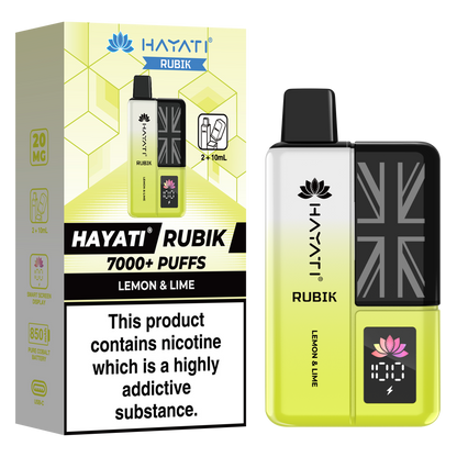 Hayati Rubik 7000+ Puff Prefilled Vape Kit
