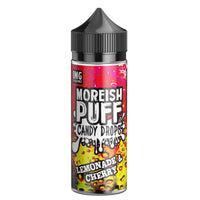 Moreish Puff Candy Drops Lemonade & Cherry 0mg 100ml Shortfill E-Liquid