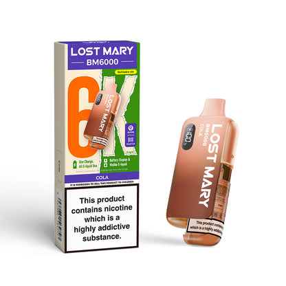 Lost Mary BM6000 Prefilled Pod Kit cola