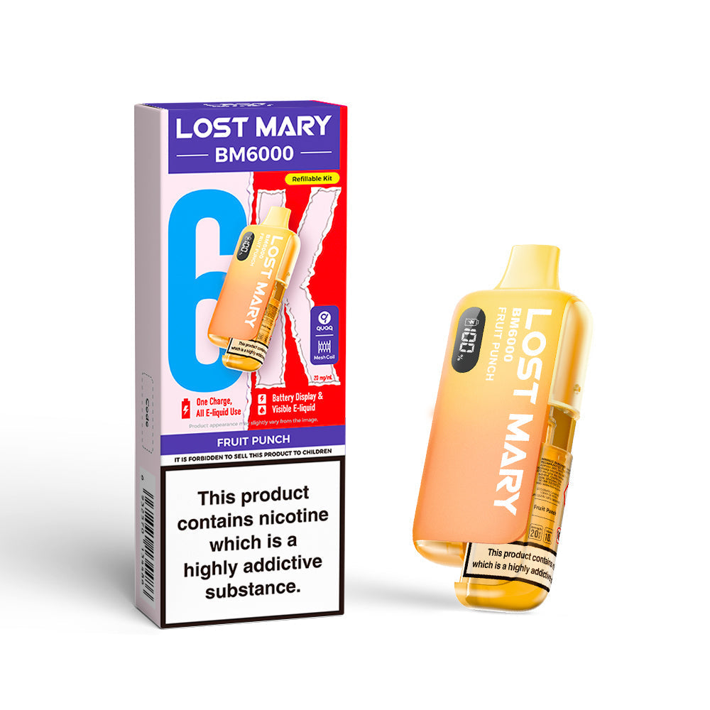 Lost Mary BM6000 Prefilled Pod Kit Fruit Punch
