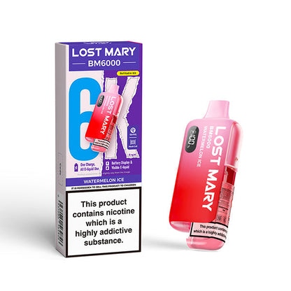 Lost Mary BM6000 Prefilled Pod Kit Watermelon ice
