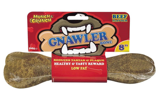 Munch & Crunch Gnawler Bone 8 Beef Flavour