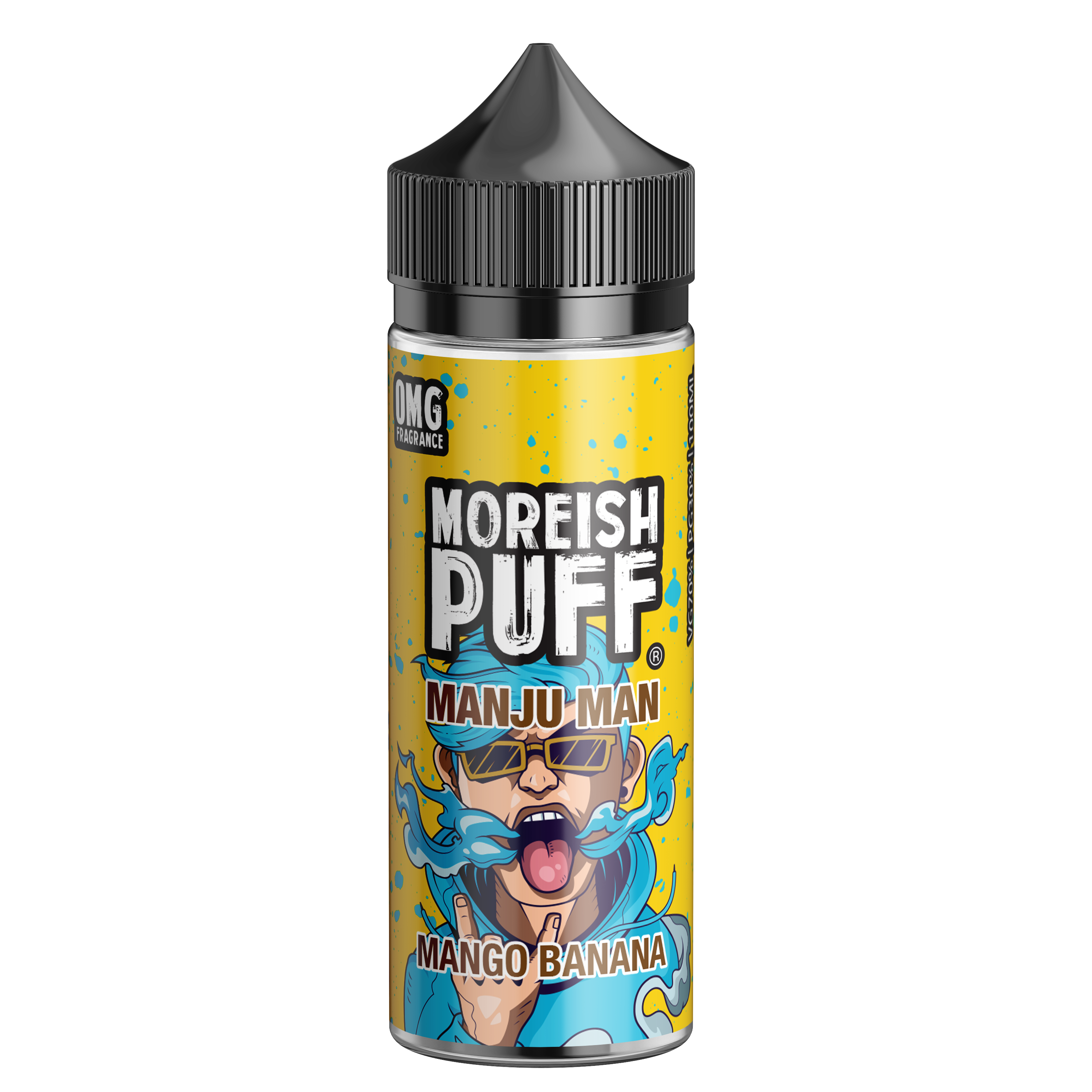Moreish Puff Manju Man Mango Banana 100ml Short Fill