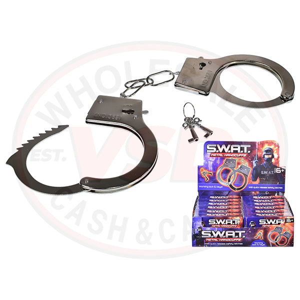 Metal Handcuffs In Display Box