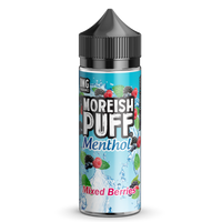 Moreish Puff Menthol Mixed Berries 0mg 100ml Shortfill E-Liquid