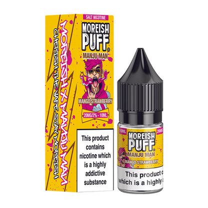 Moreish Puff Manju Man Mango Strawberry 10ml Nic Salt