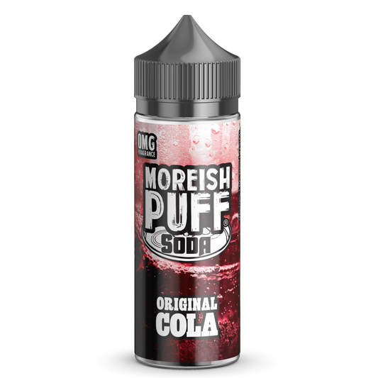 Soda Original Cola E-Liquid by Moreish Puff 100ml Shortfill