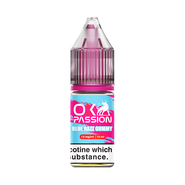 OX Passion Blue Razz Gummy Nic Salt
