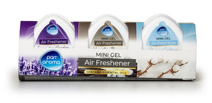 Mini Gel Air Freshener 3pk