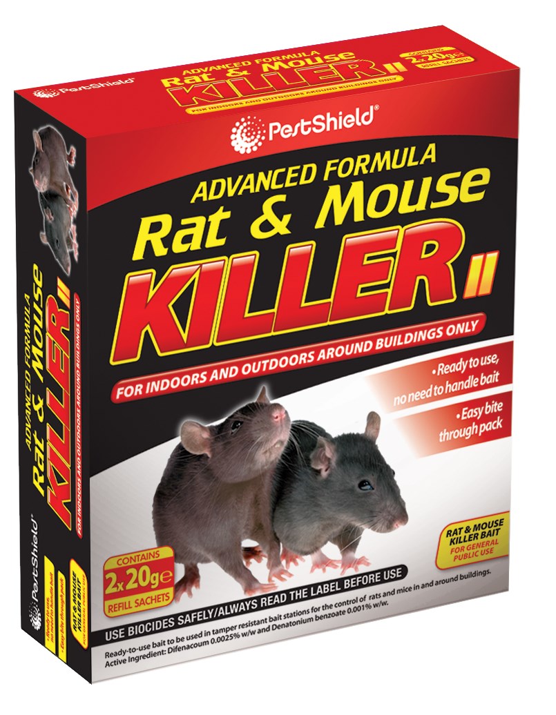 PestShield Rat & Mouse Advanced Killer (2x20g)