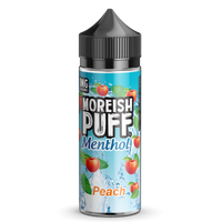 Moreish Puff Menthol Peach 0mg 100ml Shortfill E-Liquid