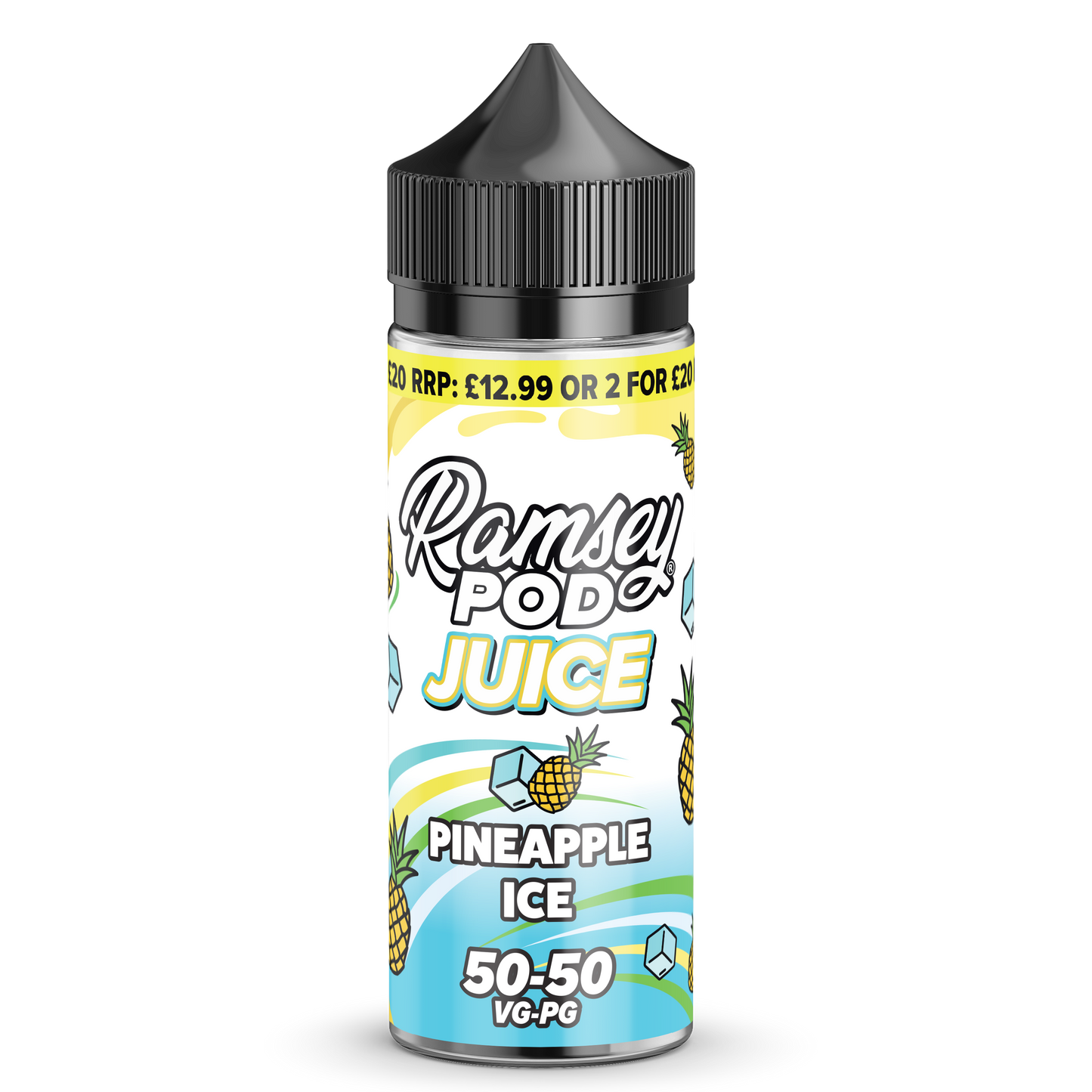 Pineapple Ice by Ramsey Pod Juice 50/50 100ml Shortfill