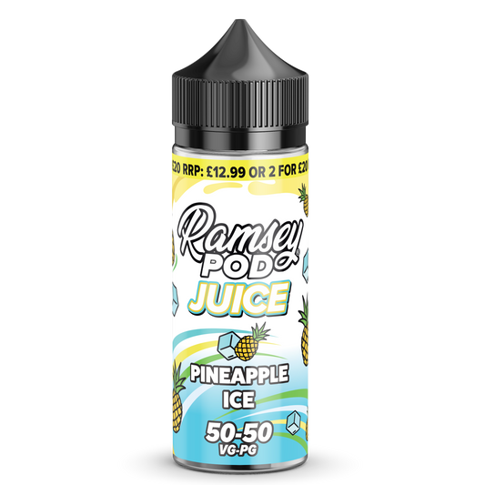 Pineapple Ice by Ramsey Pod Juice 50/50 100ml Shortfill