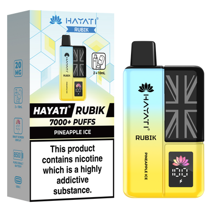 Hayati Rubik 7000+ Puff Prefilled Vape Kit