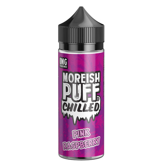 Moreish Puff Chilled Pink Raspberry 0mg 100ml Shortfill E-Liquid