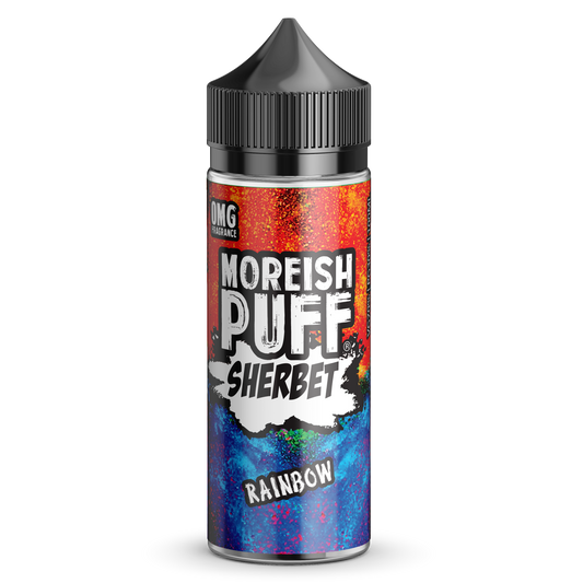Rainbow Sherbet E-Liquid by Moreish Puff 100ml Shortfill