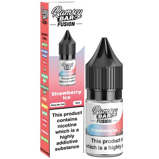 Strawberry Ice Nic Salt by Ramsey E-Liquids - Nic Salts UK