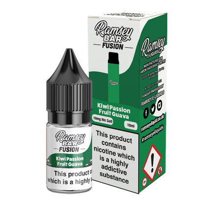 Ramsey Bar Fusion Nic Salt (12 PACK)