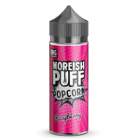 Moreish Puff Popcorn Raspberry 0mg 100ml Shortfill E-Liquid
