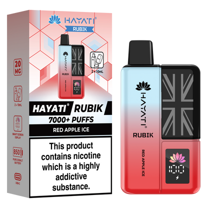 Hayati Rubik 7000+ Puff Prefilled Vape Kit