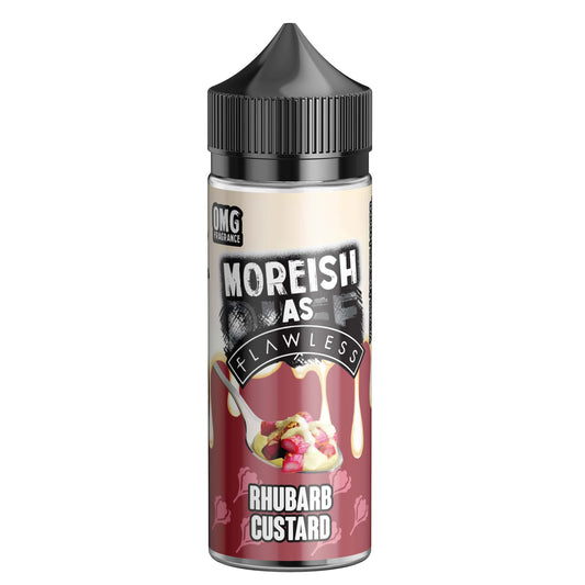 Moreish as Flawless Rhubarb Custard 0mg 100ml Shortfill E-Liquid