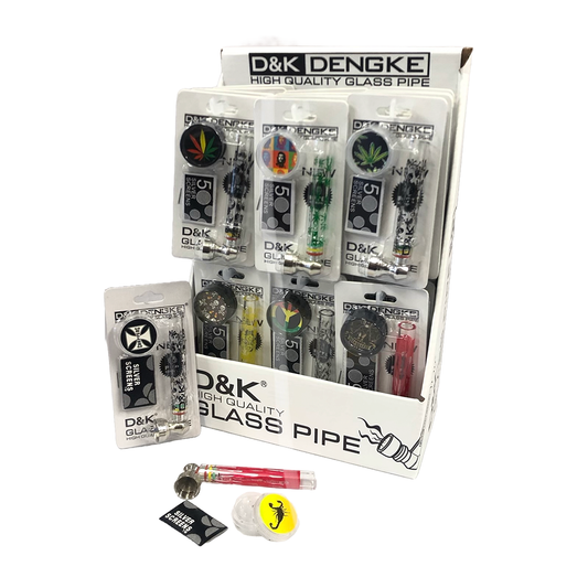 Glass pipe Plastic Grinder Set DK7050