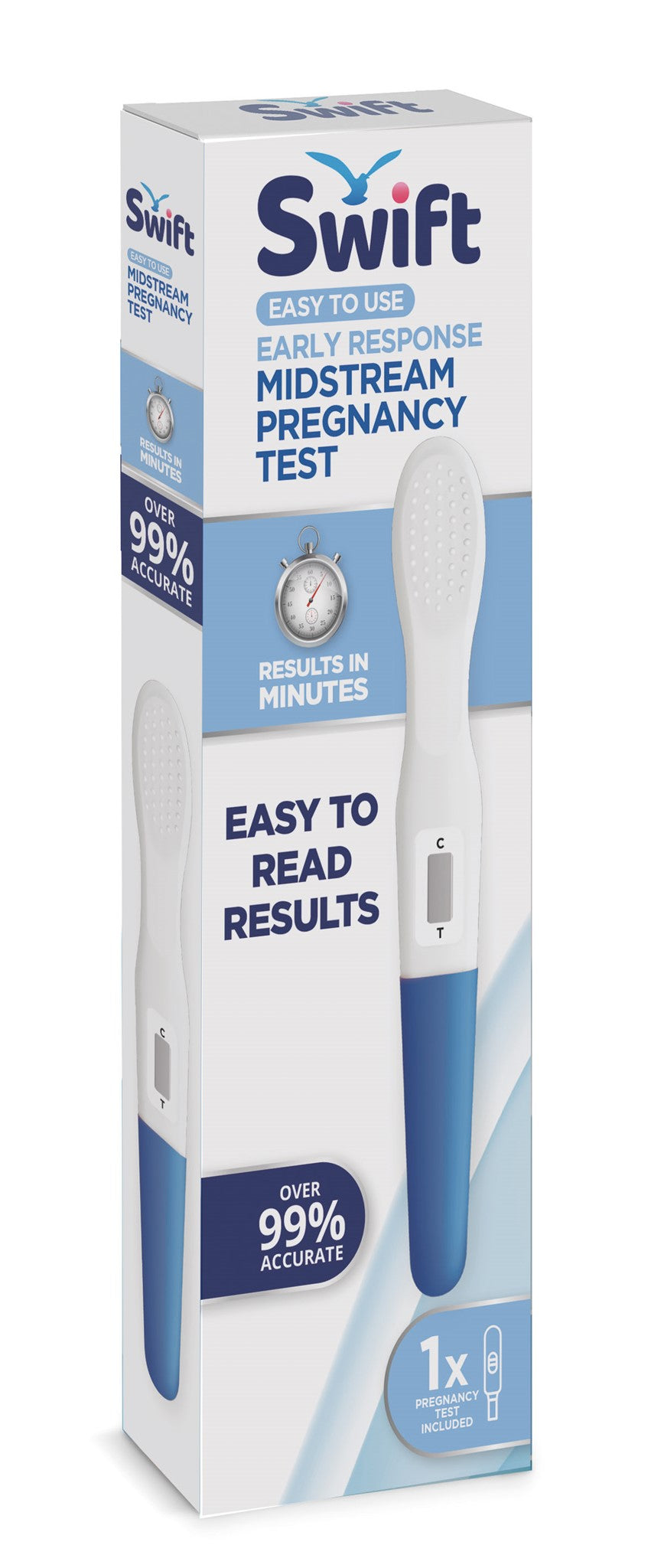 Swift Early Response Midstream Pregnancy Test 1pk